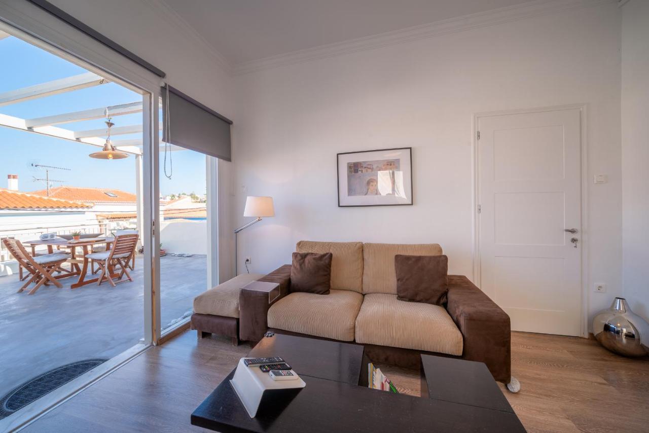 The Roof - Flat Sea View In Aegina Town Apartman Kültér fotó